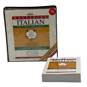 Mastering Italian Book and 12 Cassettes (Mastering Series: Level 1)